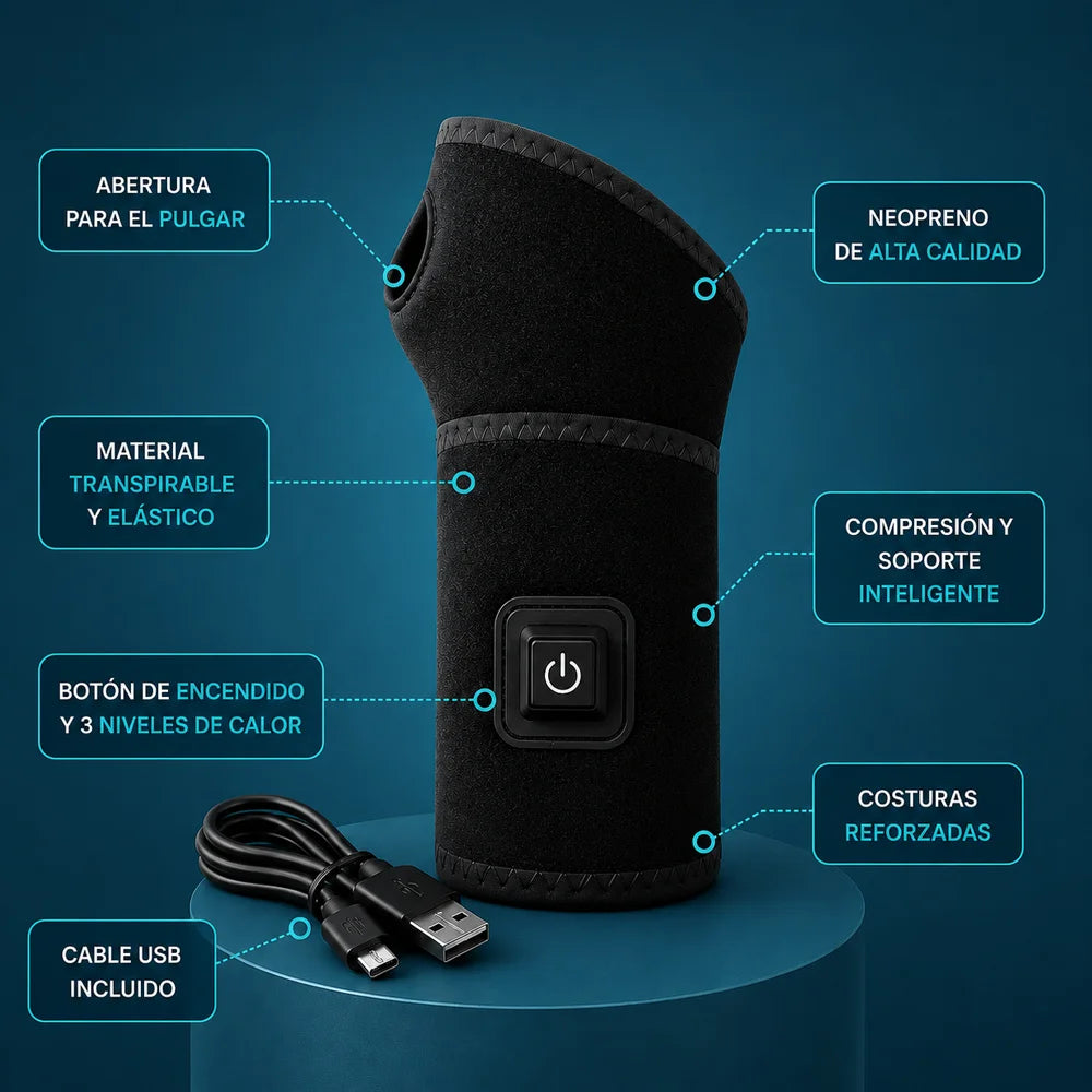 NeoBand™ Muñequera Térmica de Compresión Anti Dolor