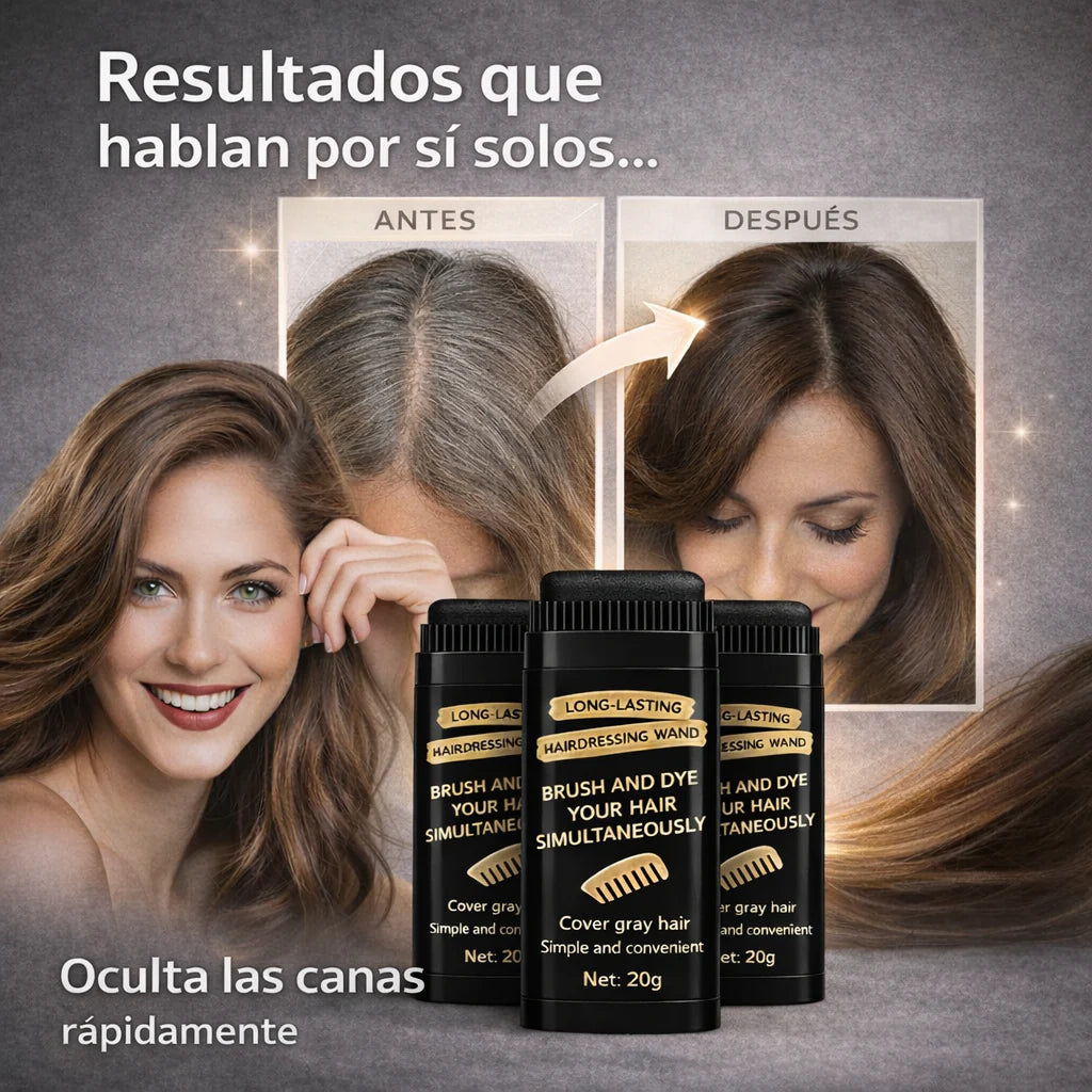 CoverHair™ Cubre Canas en Barra Instantáneo