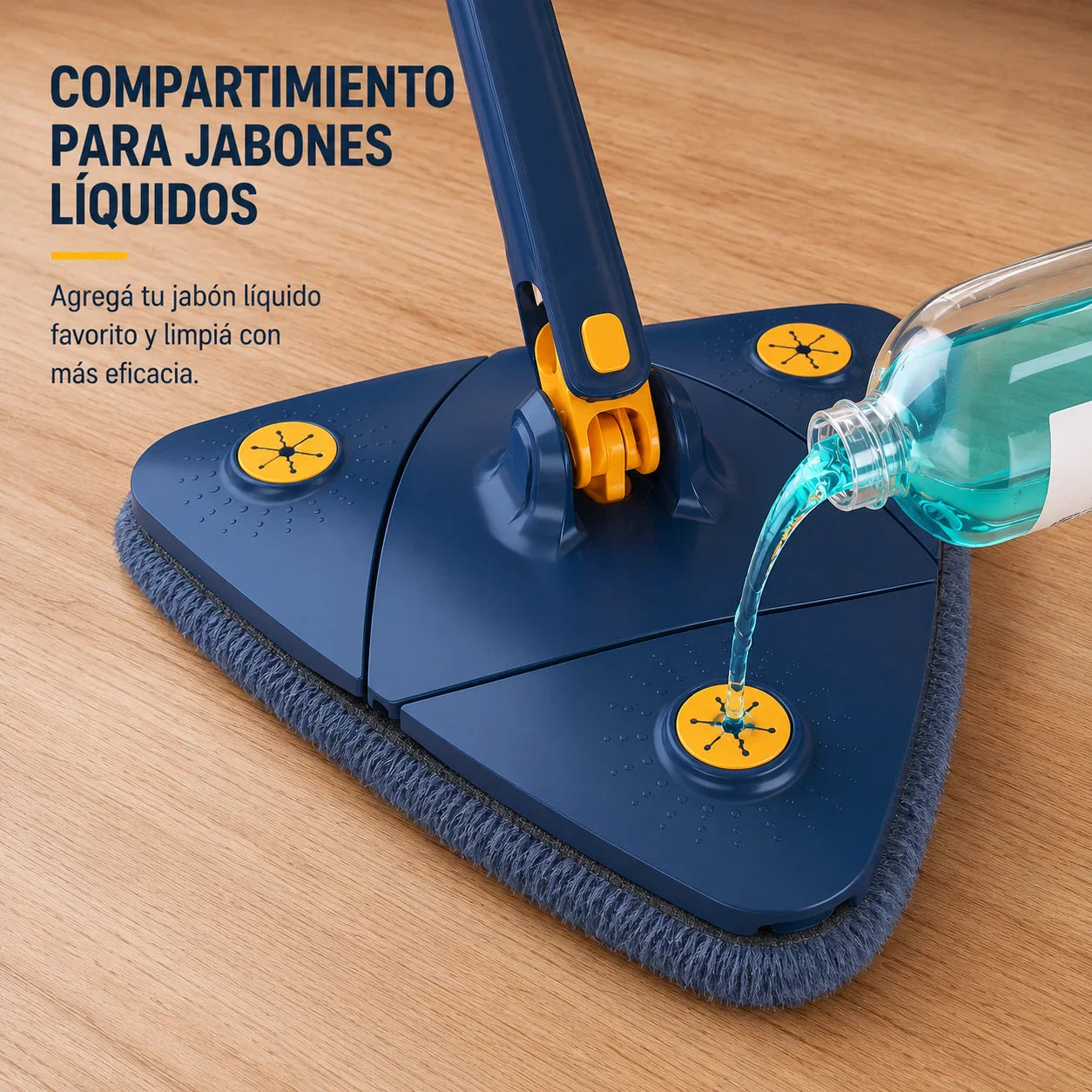 FlexMop™ Mopa Triangular Autoescurrible 360°
